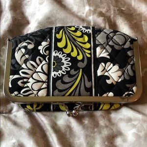 Vera Bradley Baroque cosmetic bag.